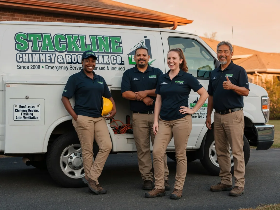 Chimney flashing repair company in Glenbeulah, WI